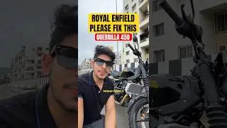 Problem In Royal Enfield Guerrilla 450 #Shorts #royalenfield