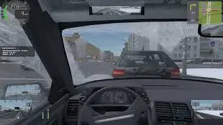 City Car Driving. Работа в такси (Часть 1).