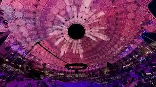 Armenian Projection on Expo 2020 Dubai Skyline