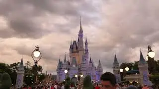 Disney World evening before fireworks ♥️ #shorts