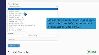 How to create Cronjob via cPanel with Hostrainbow