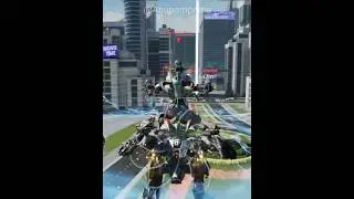 🔥MINOS VS OCHOKOCHI KNOCK BACK  CHARGE TESTING! || WAR ROBOTS SHORTS WR ||