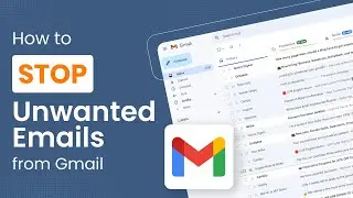 How to Stop Unwanted Emails from Gmail | Unsubscribe emails in Gmail | Unsubscribe Promotional Email