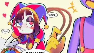 Pomni Heart Eyes 😍🩷 Pomni X Jax 🩷 The Amazing Digital Circus Comic Dub 