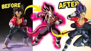 Vegeta Limit breaker SSj4 SHF Dragon Ball HEROES CUSTOM - How you can make one #dragonballHEROES