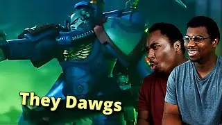 Blind Reaction to: Warhammer 40.000 The Tithes Sa’kan and Brutus vs Necrons