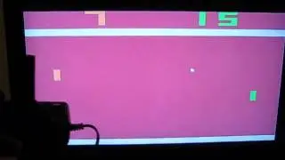 Tomer beats the Atari Pong