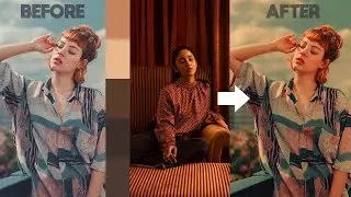 How to Copy Color Grade from any Image with Photoshop