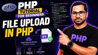 How to Upload a File in PHP | PHP Tutorial for Beginners in Hindi