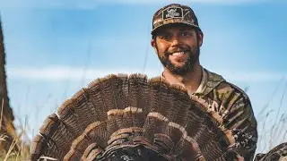 REAPING A BIG GOBBLER IN KANSAS🔥 - shotgun turkey kill scene