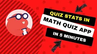 Quiz Stats and New Question | Thunkable Math Quiz App | codeswept