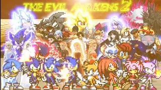 Mugen The Evil Awakens 2 fifth Demo(Alpha-Arcade Mode Part 1)