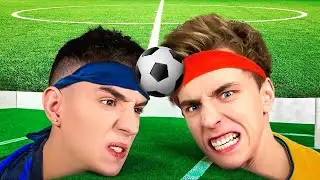 Играем в ФУТБОЛ ГОЛОВАМИ Челлендж !