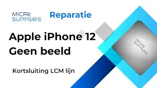 iPhone 12 Geen beeld door kortsluiting