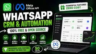 I Found a FREE Open Source WhatsApp Automation Platform | Full Tutorial ($0)