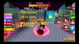 Roblox Weight-Lifting Simulator funniest moments.