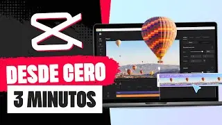 Tutorial CAPCUT PC 🎞️ Nivel BÁSICO | Editor de video TikTok