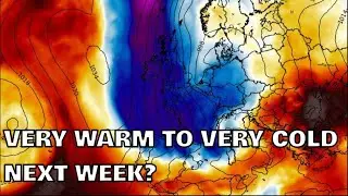 Very Warm to Very Cold Next Week? 6th April 2024