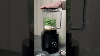 Elevate your pasta by creating fresh, flavorful green pesto in minutes with our blender. #shorts