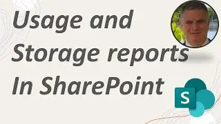What Usage and storage reports can you find in SharePoint Sites?