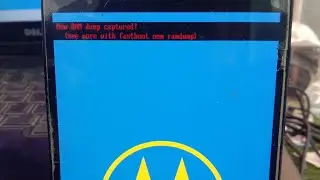 new ram dump captured see more with  fastboot oem ramdump Qualcomm crashdump mode fix