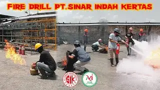 PELATIHAN PEMADAM KEBAKARAN di PT. Sinar Indah Kertas! #amindo #youtube #firedrill