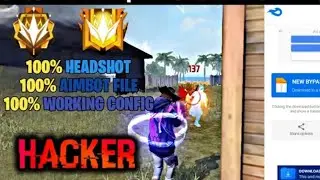 OB37 UPdate Free Fire Auto Headshot Config File ✔ Free fire max drag headshot config file 🎯 Aimbot !
