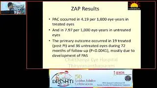 KSOS2023   IC17  Topic Dr Thomas George T  Laser Peripheral iridotomy or not – Primary Angle Closure