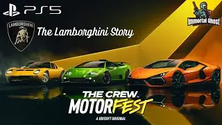 The Lamborghini Story | The Crew Motorfest, A Ubisoft Original | PS5 (4K 60FPS)