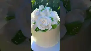 Миниатюрный свадебный торьик💗 Цветы из БЗК😉