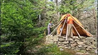 Taking down the Winter Shelter Tarps and a little update!