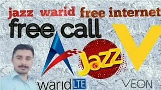 Mobilink Jazz  wariD Free internet Minutes and SMS 2018 || New App VEON