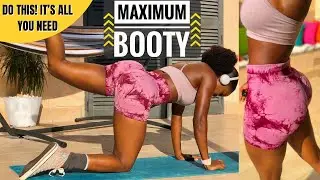 MAXIMUM BUBBLE BUTT 🍑 Glute-Focused BOOTY DRIVE | Grow Your Booty Fast At Home