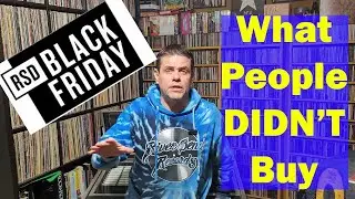 RSD Black Friday 2023: What people DIDN'T BUY (And one that I did) 