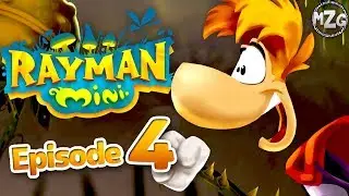 Rayman Mini Gameplay Walkthrough Part 4 - World 4 The Trunk 100%!