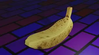 How to Model a Banana with texture in Blender Software ? Step by step tutorial in Hindi