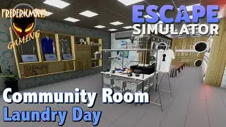 Laundry Day : Escape Simulator - Community Room