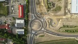 Der neue Kreisel zwischen Wolnzach und Rohrbach