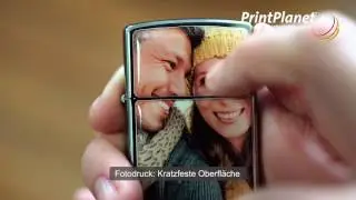 Zippo mit Foto und Gravur