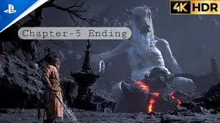 Black Myth Wukong chapter-5 ending [PS5] 4K HDR