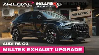 HOW TO IMPROVE THE EXHAUST SOUND OF YOUR AUDI RS Q3 - MILLTEK SPORT UPGRADE