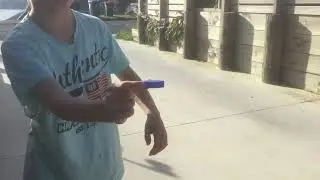 How to throw a bottle cap