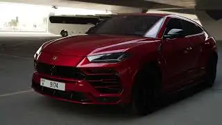 LAMBORGHINI URUS RED | In-Depth Review | MasterKey Car Rental Dubai