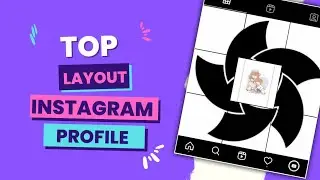 Top Layout Instagram Profile Feed Post Designing