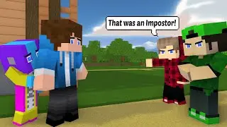 PART 1 - UNIQUE FRIEND AMONG US - MINECRAFT ANIMATION MONSTER SCHOOL