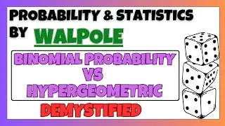 5.38: Hypergeometric Probability | Exercise Solution of Probability & Statistics by Walpole 9th Edtn