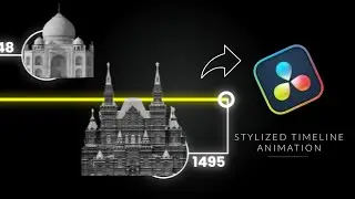 Stylized Timeline Animation | Davinci Resolve Tutorial | 27