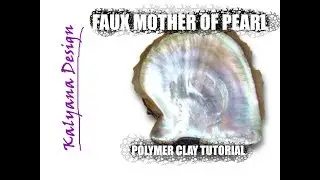 Faux mother of pearl - Polymer clay tutorial 207