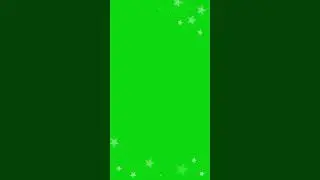 Animated stars green screen background | free stock footage for videos 