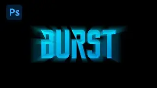 Light Burst Text Effect - Photoshop Tutorial - photoshop manipulation